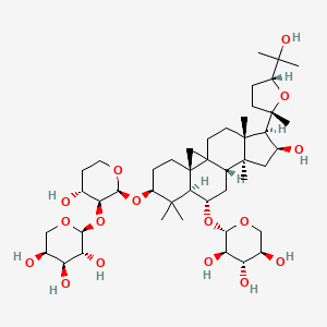 molecular formula C45H74O16 B560003 askendoside D CAS No. 86408-17-5