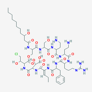 (R)-1-(N-(3-Hydroxy-1-oxododecyl)-L-serine)syringomycin A1