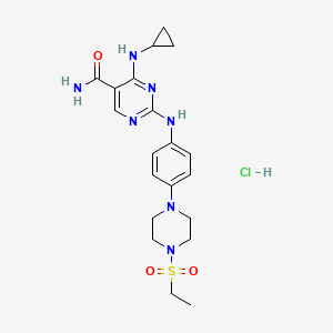 B560020 Cerdulatinib hydrochloride CAS No. 1369761-01-2