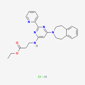 molecular formula C24H28ClN5O2 B560031 GSK-J4 hydrochloride CAS No. 1797983-09-5