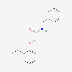 molecular formula C17H19NO2 B5600311 N-benzyl-2-(2-ethylphenoxy)acetamide 