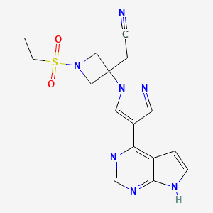 molecular formula C16H17N7O2S B560044 Baricitinib CAS No. 1187594-09-7