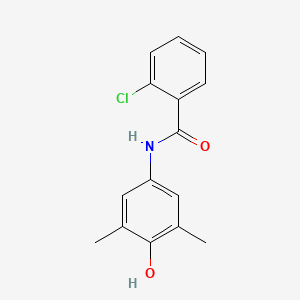 molecular formula C15H14ClNO2 B5600515 MFCD00533040 