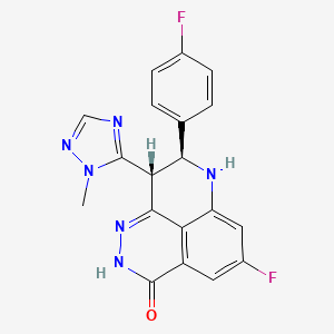 molecular formula C₁₉H₁₄F₂N₆O B560058 Talazoparib CAS No. 1207456-01-6