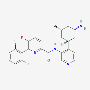 molecular formula C24H23F3N4O B560061 Lgh-447 CAS No. 1210608-43-7