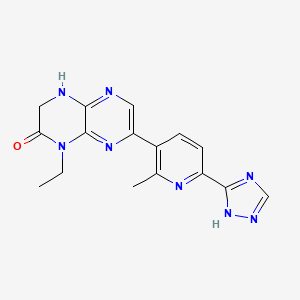 molecular formula C16H16N8O B560069 Cc-115 CAS No. 1228013-15-7