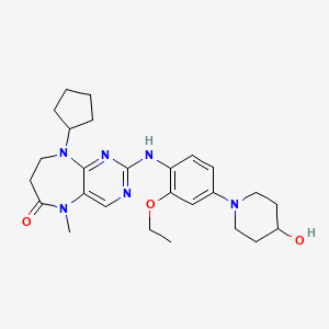 molecular formula C26H36N6O3 B560071 Mps1-IN-2 