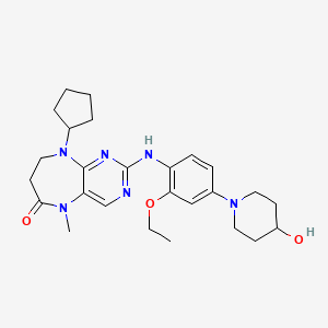 molecular formula C26H36N6O3 B560071 Mps1-IN-2 CAS No. 1228817-38-6