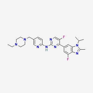 molecular formula C27H32F2N8 B560072 Abemaciclib CAS No. 1231929-97-7