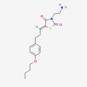 molecular formula C18H24N2O3S B560086 K145 