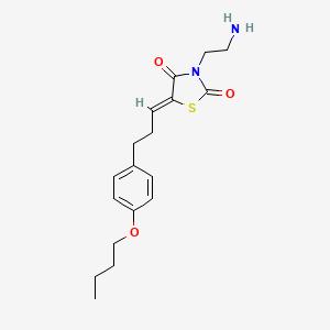 molecular formula C18H24N2O3S B560086 K145 free CAS No. 1309444-75-4