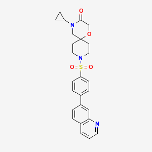 molecular formula C26H27N3O4S B560117 Fas-IN-1 CAS No. 1375105-96-6