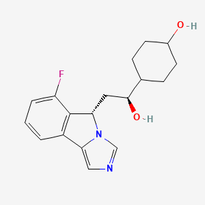 molecular formula C18H21FN2O2 B560126 Ido-IN-6 