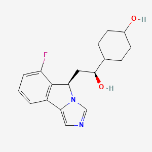 molecular formula C18H21FN2O2 B560127 Ido-IN-8 