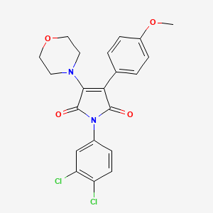 molecular formula C21H18Cl2N2O4 B560130 RI-2 CAS No. 1417162-36-7