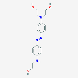 2-[4-[[4-[Bis(2-hydroxyethyl)amino]phenyl]diazenyl]anilino]ethanol