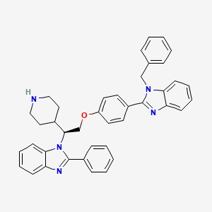 molecular formula C40H37N5O B560144 Deltarasin CAS No. 1440898-61-2