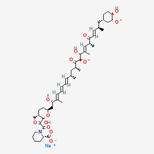 molecular formula C51H78NNaO13 B560154 Secorapamycin sodium CAS No. 148554-65-8