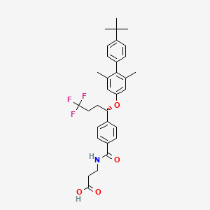 molecular formula C32H36F3NO4 B560155 Adomeglivant CAS No. 1488363-78-5