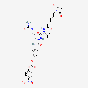 molecular formula C35H43N7O11 B560158 Mc-Val-Cit-PABC-PNP CAS No. 159857-81-5