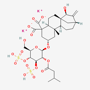 molecular formula C22H30ClN3O3S2 B560176 FTI-277 hydrochloride 