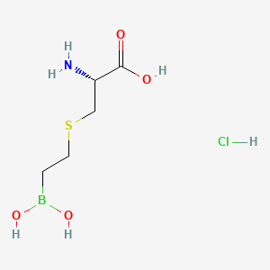 molecular formula C5H13BClNO4S B560184 Loride CAS No. 222638-67-7