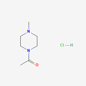 molecular formula C7H15ClN2O B560194 1-Acetyl-4-methylpiperazine hydrochloride 