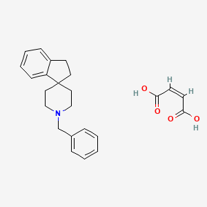 molecular formula C24H27NO4 B560198 L-693,403 Maleate 