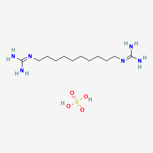 molecular formula C12H30N6O4S B560203 辛他林硫酸盐 CAS No. 182285-12-7