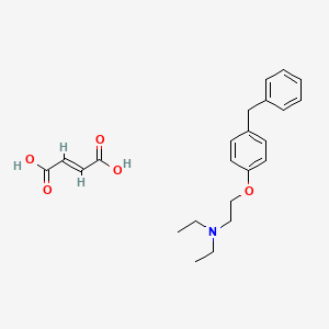 molecular formula C23H29NO5 B560208 Dppe fumarate 