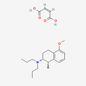 molecular formula C22H33NO5 B560209 (+)-UH 232 Maleate CAS No. 1217473-50-1