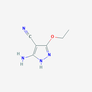 5-amino-3-ethoxy-1H-pyrazole-4-carbonitrile