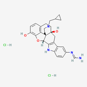 molecular formula C27H30Cl2N4O3 B560220 GNTI dihydrochloride CAS No. 351183-88-5