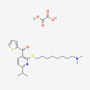 molecular formula C25H36N2O5S2 B560225 Y-29794 Oxalate CAS No. 146794-84-5
