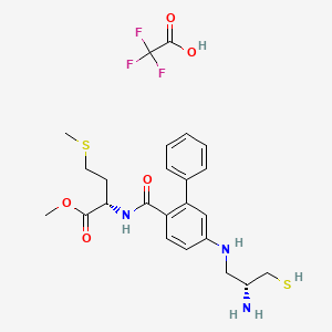 molecular formula C24H30F3N3O5S2 B560236 FTI-277 trifluoroacetate salt 