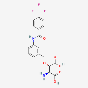 molecular formula C19H17F3N2O6 B560241 Tfb-tboa 
