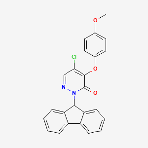molecular formula C24H17ClN2O3 B560251 CYM 50769 CAS No. 1421365-63-0