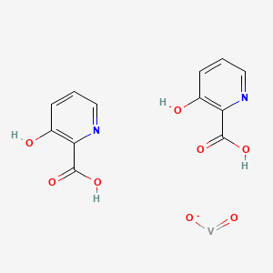 molecular formula C12H10N2O8V- B560266 VO-OHpic 