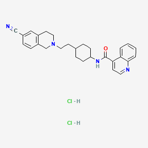 molecular formula C28H32Cl2N4O B560290 SB-277011 dihydrochloride 