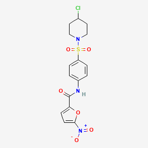 molecular formula C16H16ClN3O6S B560350 ML291 CAS No. 1523437-16-2