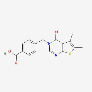 molecular formula C16H14N2O3S B5603639 C16H14N2O3S 