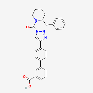 molecular formula C28H26N4O3 B560367 KT203 CAS No. 1402612-64-9