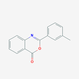 molecular formula C15H11NO2 B5603727 2-(3-tolyl)-4h-3,1-benzoxazin-4-one CAS No. 82525-38-0