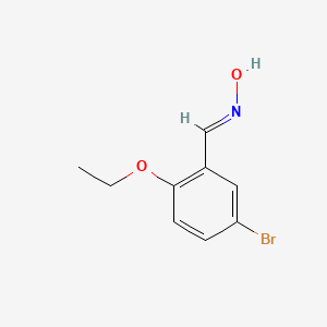 molecular formula C9H10BrNO2 B5603894 5-bromo-2-ethoxybenzaldehyde oxime 