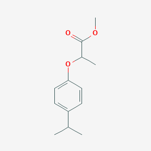 molecular formula C13H18O3 B5604028 methyl 2-(4-isopropylphenoxy)propanoate 