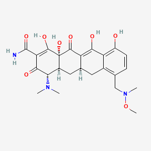 molecular formula C24H29N3O8 B560412 Sarecycline CAS No. 1035654-66-0