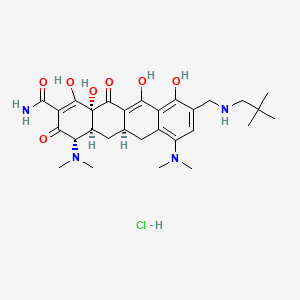 molecular formula C29H41ClN4O7 B560419 Omadacycline hydrochloride 