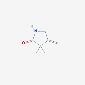 molecular formula C7H9NO B056042 7-Methylene-5-azaspiro[2.4]heptan-4-one CAS No. 111291-56-6