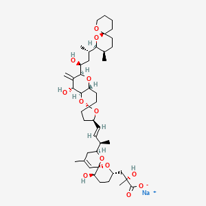 molecular formula C44H67NaO13 B560422 Okadaic acid sodium CAS No. 209266-80-8