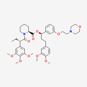 molecular formula C42H56N2O10 B560442 Shield-1 CAS No. 914805-33-7